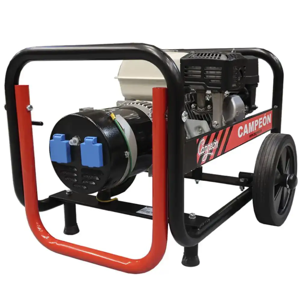 Generador de gasolina Loncin de 5 kVA y 230 V